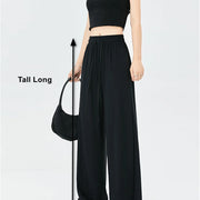 Summer Ice  Pants  Wide Leg Petite To Regular UPF50+  Sunscreen Pants, Breathable, Thin, Hanging Casual Pants Elastic Stretchy