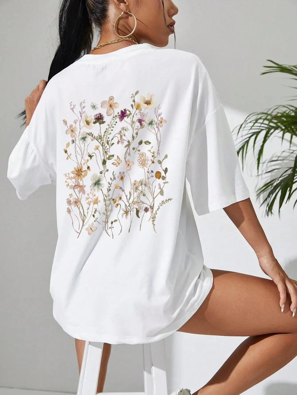 Cotton Printed Short-Sleeve T-Shirt