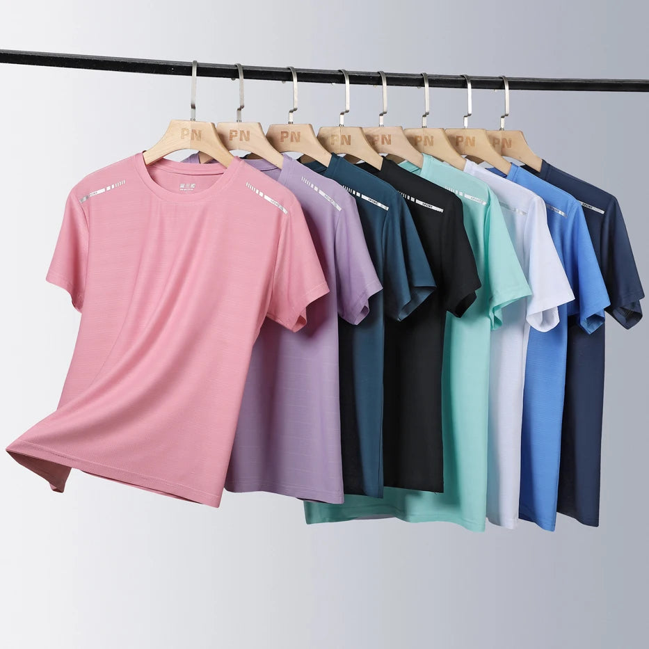 Reflective Quick-Dry Running Tee