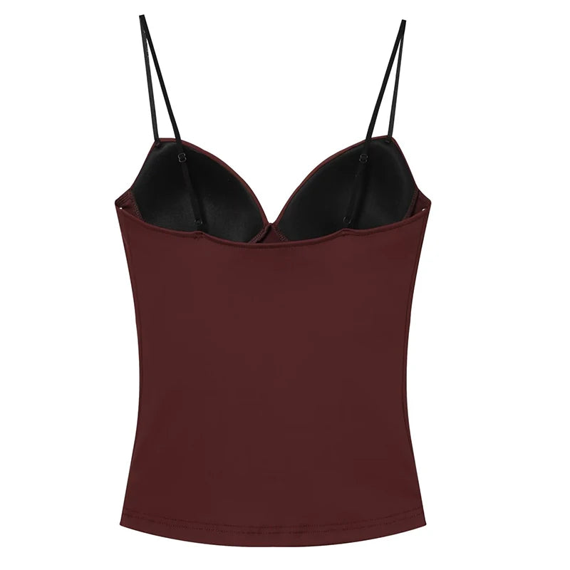 Structured Backless Corset Camisole