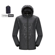 JNLN Unisex Hiking Jacket Men Women Waterproof Quick Dry Camping Windbreaker Outdoor Trekking Fishing Rain Coat Anti UV Clothes