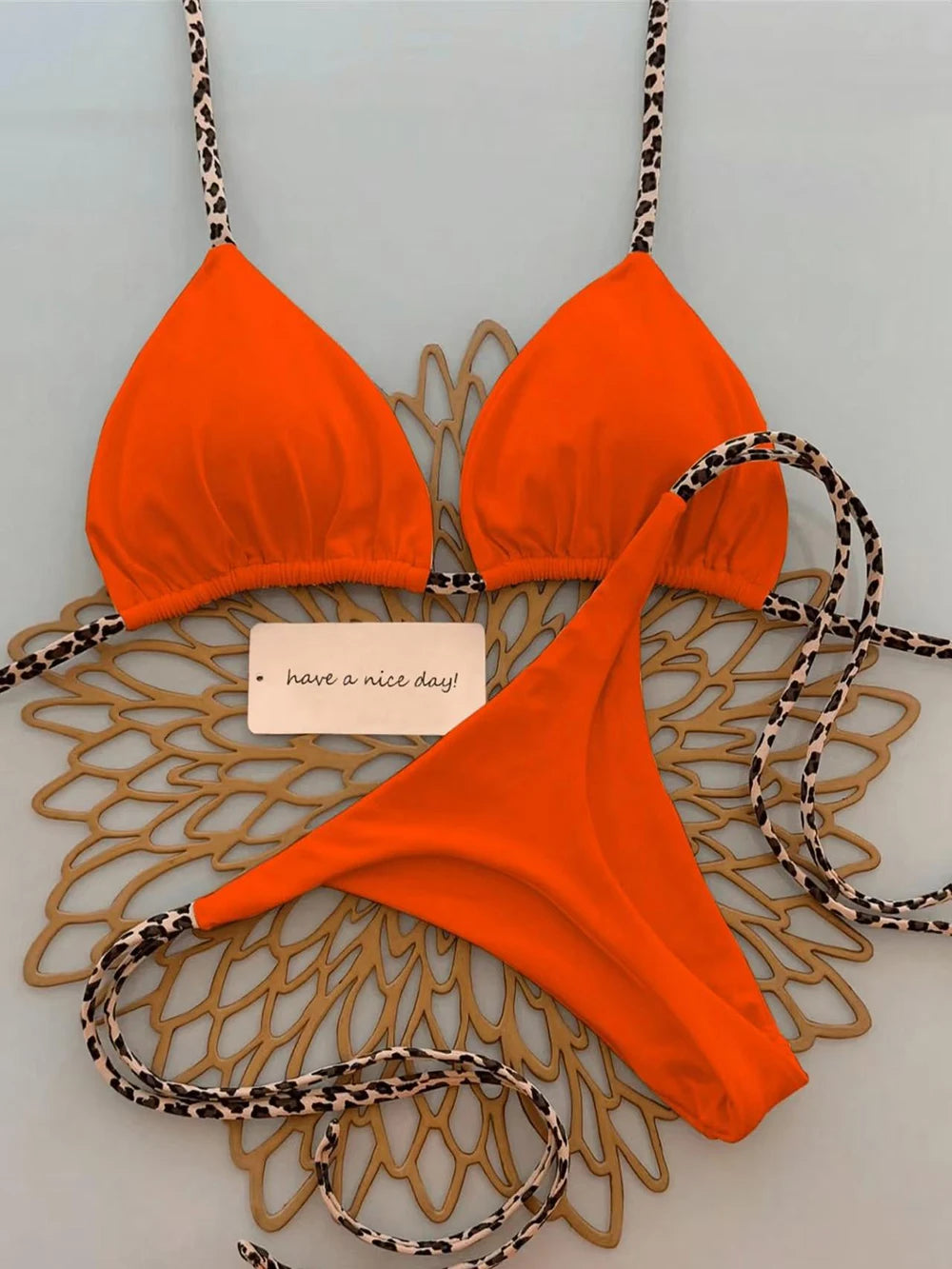 Aurelia Sun Triangle Tie-Side Bikini – Style D – image 15