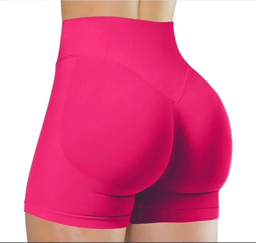High-Rise Stretch Yoga Shorts