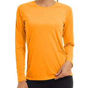 KEFITEVD Quick Dry Women's UPF 50+ Long Sleeve T-Shirts Skin Sun/UV Protection Breathable Lightweight Swim Outdoor Hiking Shirts