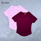 Seamless Short-Sleeve Yoga Tee