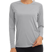 KEFITEVD Quick Dry Women's UPF 50+ Long Sleeve T-Shirts Skin Sun/UV Protection Breathable Lightweight Swim Outdoor Hiking Shirts