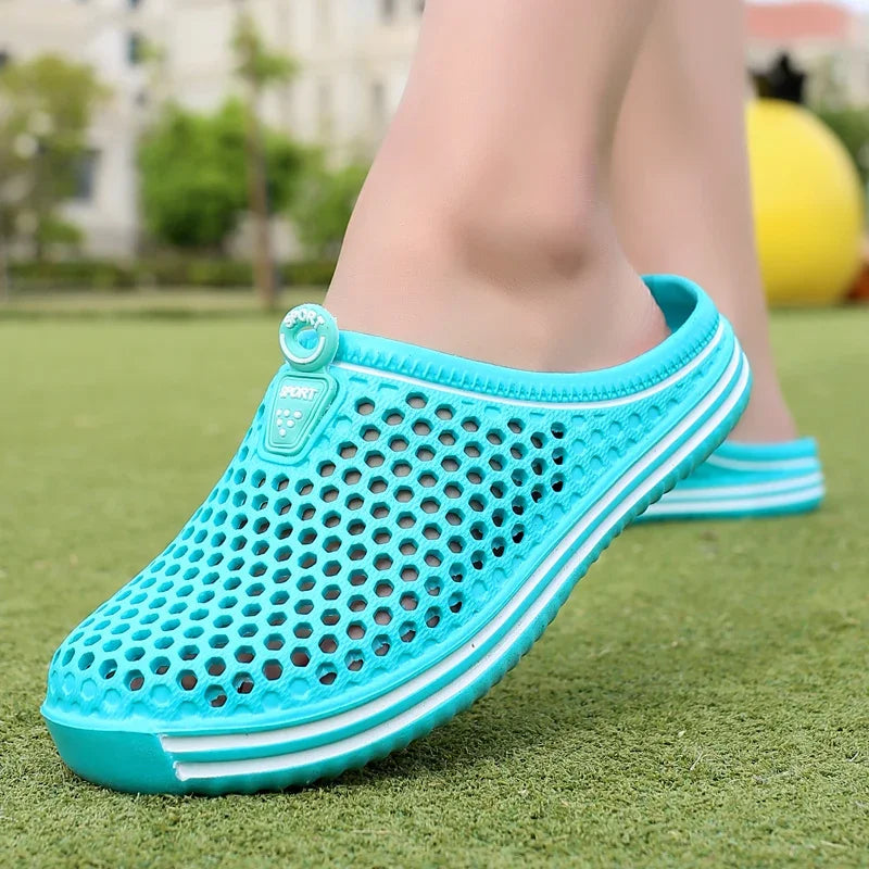 Aurelia Sun Hollow-Out Water Sandals