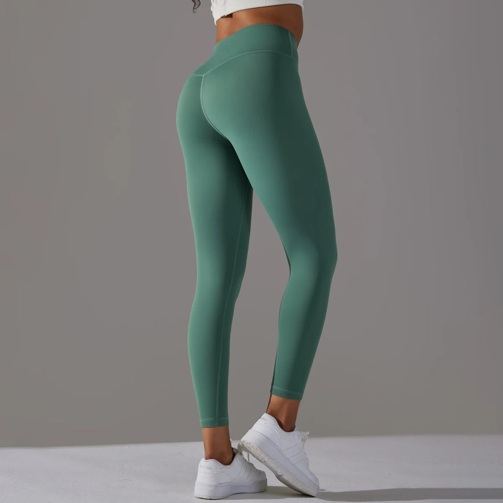 Aurelia Sun Breathable Seamless Training Leggings – Deep Blue Violet – image 3