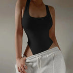 Halter Knit Bodysuit