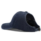 Washed High Ponytail Baseball Cap