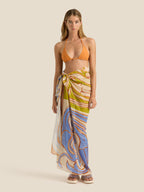 Siren Tile Square Pareo by Aurelia Sun