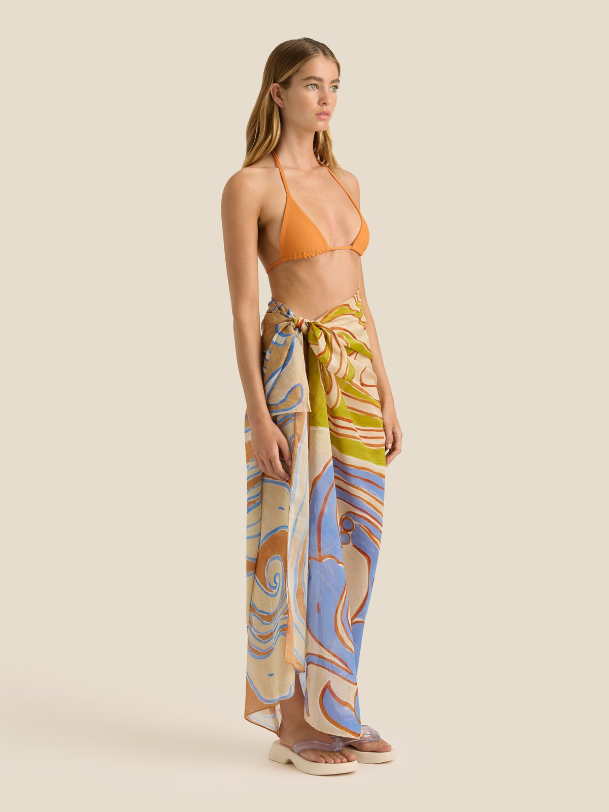 Siren Tile Square Pareo by Aurelia Sun
