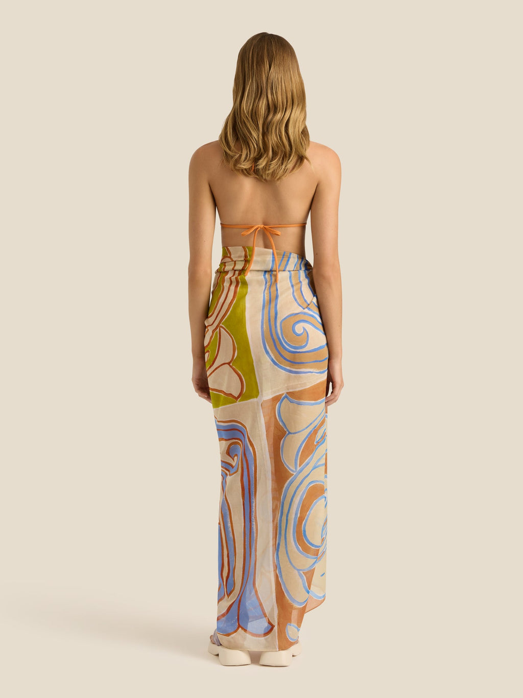 Siren Tile Square Pareo by Aurelia Sun