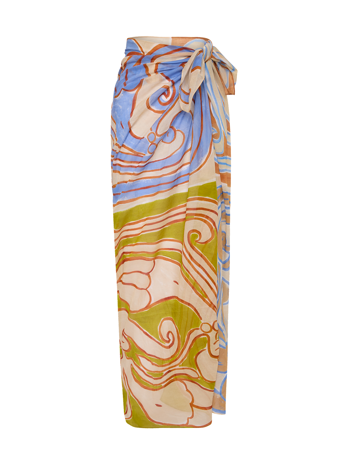 Siren Tile Square Pareo by Aurelia Sun