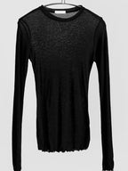 Sheer Lightweight Long-Sleeve Tee