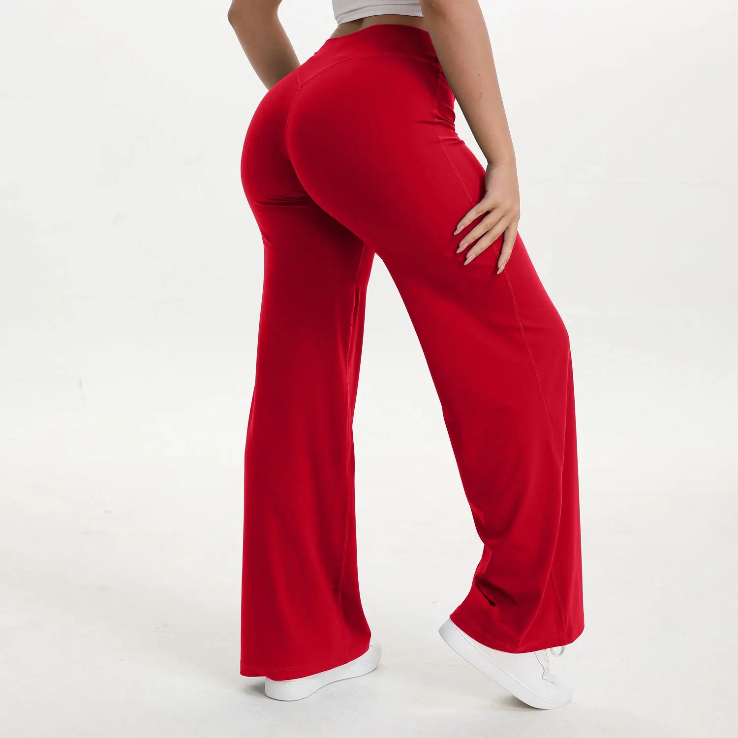 Aurelia Sun SoftMotion Straight Leg Yoga Pants – Milk Apricot Color – image 23