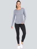 Women T-Shirts Sun Protection Sports Long Sleeves UV Protection Loose Breathable Running Yoga Clothes Fitness