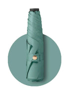 Aurelia Sun Ultra-Light Pocket Umbrella – Cypress Green