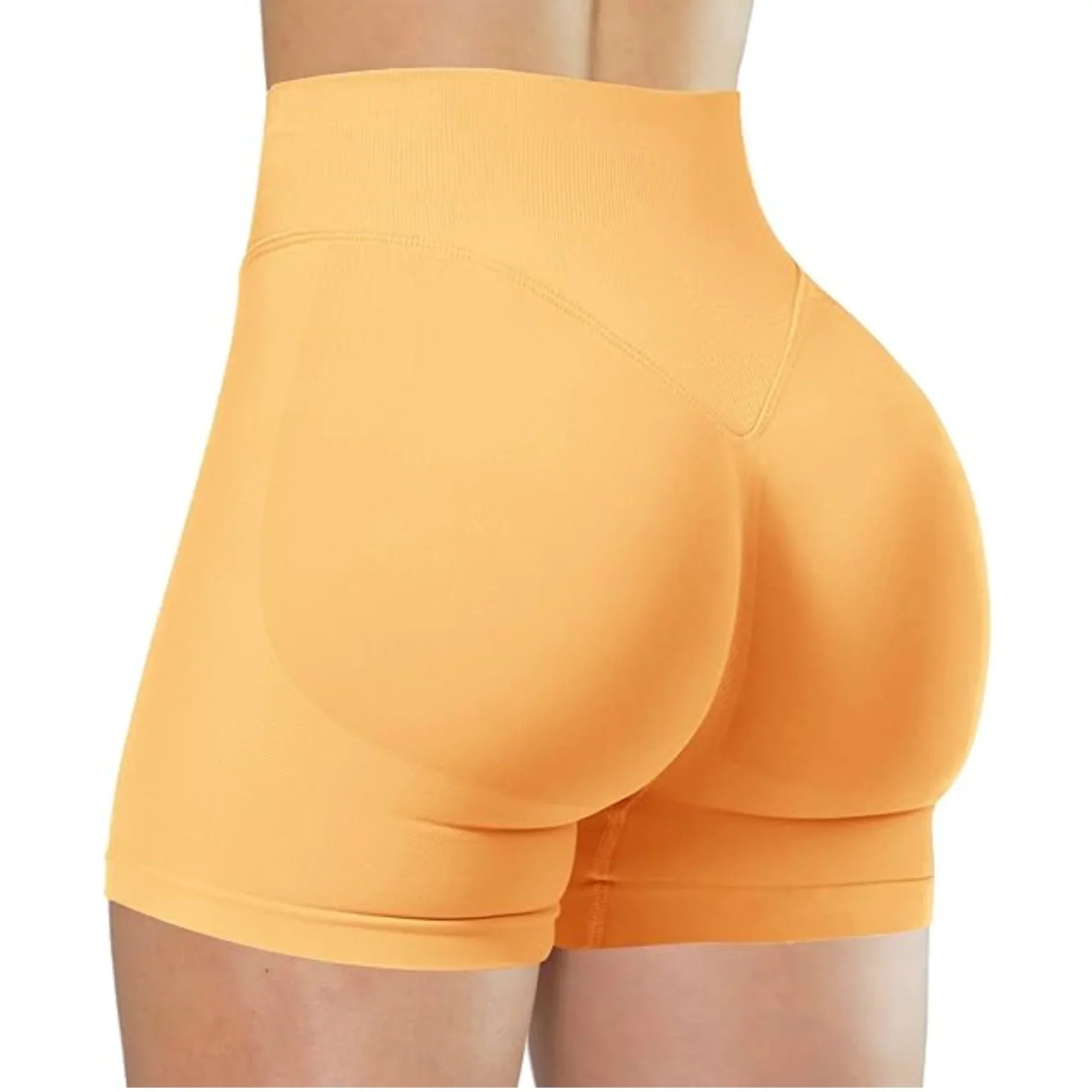 High-Rise Stretch Yoga Shorts