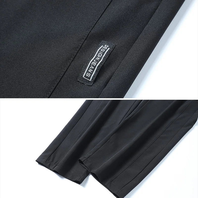 Running Pants Cooling Summer Ice Silk Pants Soft Stretchy Pant Loose Casual Quick-Dry Workout UV Protection Lightweight Trousers