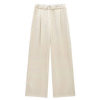 Relaxed High-Rise Wide-Leg Pants