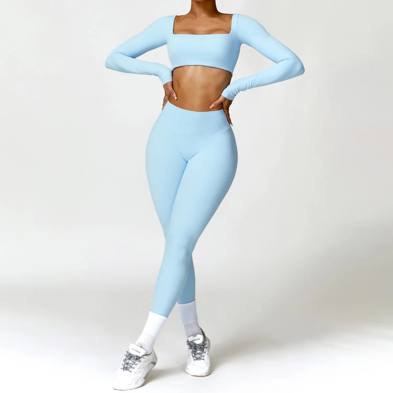 Aurelia Sun Long Sleeve Summer Training Set – Pink – Set 1 – image 5
