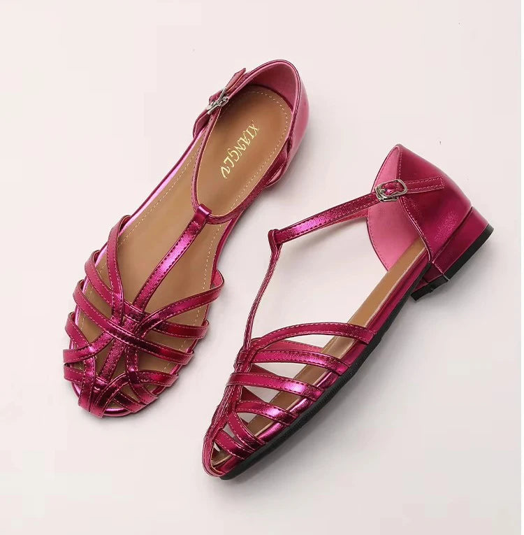 Cross-Strap Roman Sandal Collection