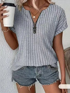 Striped Short-Sleeve T-Shirt