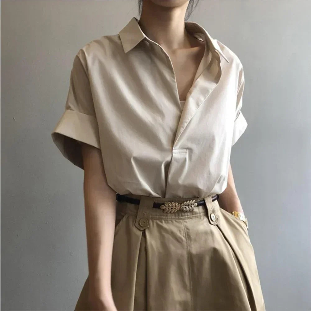 Batwing-Sleeve Blouse