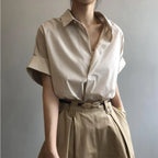 Batwing-Sleeve Blouse