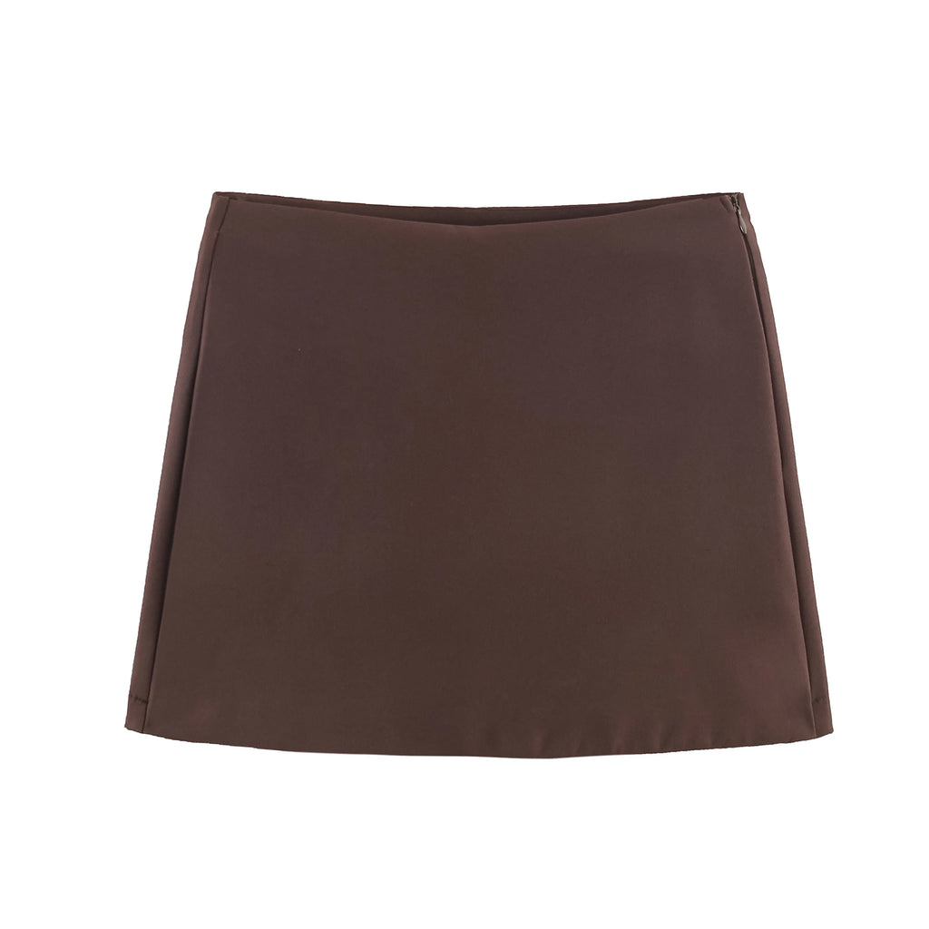 Vintage Side-Zip Skort