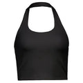 Ribbed Halter Crop Tank