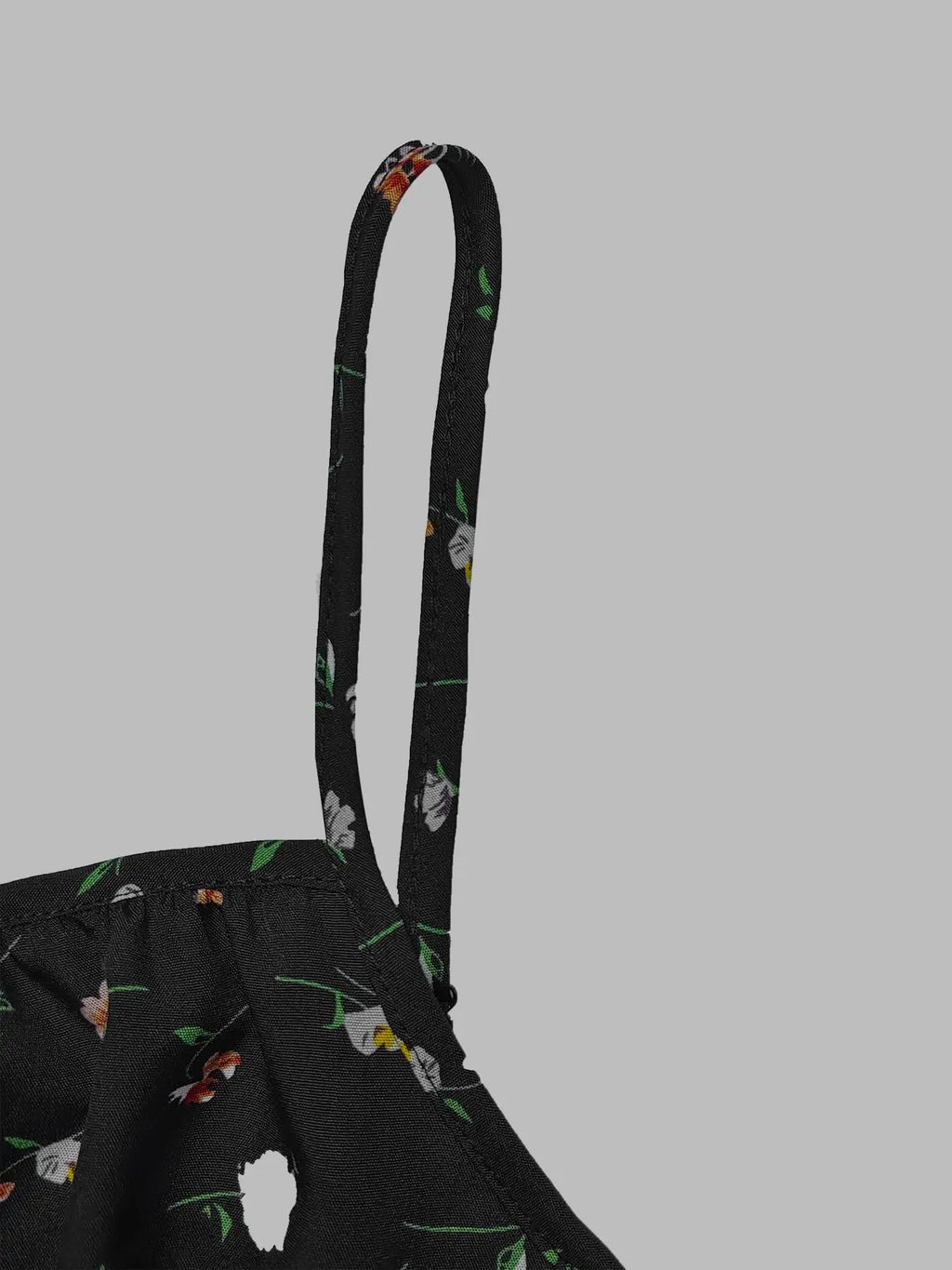 Asymmetric Floral Maxi Dress