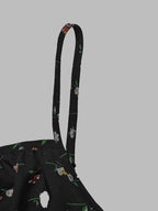 Asymmetric Floral Maxi Dress