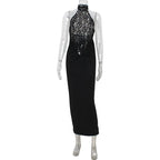 Lace Wrap Dress