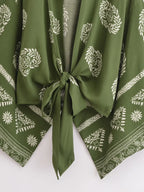 Floral Batwing Kimono Cover-Up