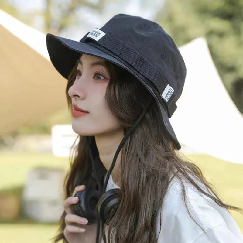 Airlight Wide Brim Bucket Hat