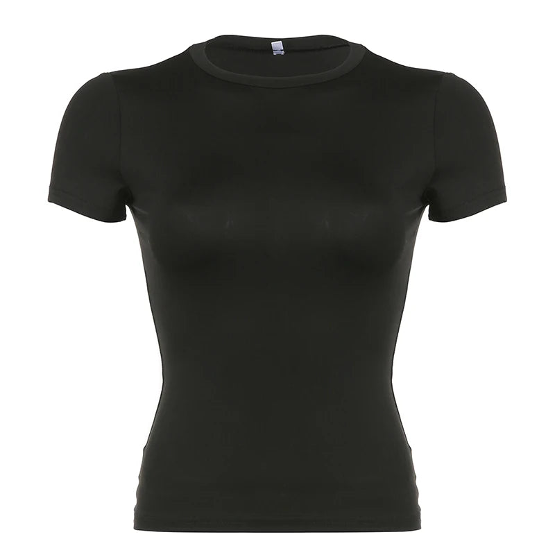 Essential Slim-Fit Crop T-Shirt