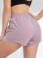 Aurelia Sun 2-in-1 Pocket Training Shorts – Black – image 5