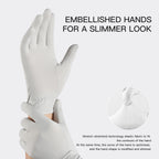 Sunscreen gloves Thin Ice Silk Women's for Women and Men Driving Electric Motorcycles Fishing UV Protection, Anti Slip,ventilate