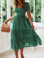 Marina Floral Printed Maxi Dress