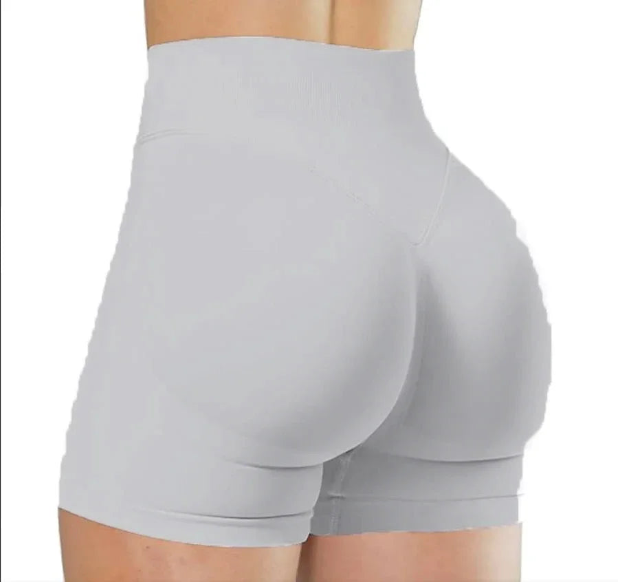 High-Rise Stretch Yoga Shorts