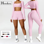 Aurelia Sun Long Sleeve Summer Training Set – Wine Red – Set 4 – image 1