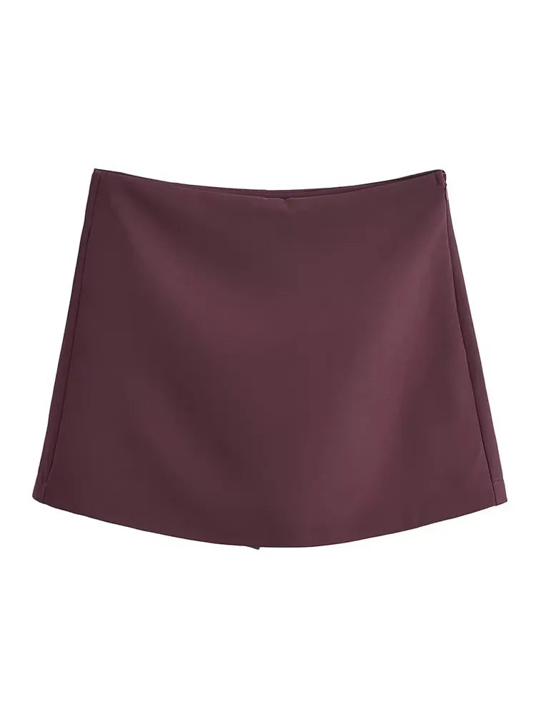 Vintage Side-Zip Skort