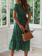 Marina Floral Printed Maxi Dress