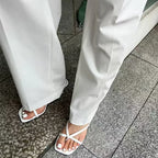 Toe-Post High Heel Sandals