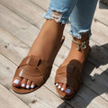 Riviera Woven Flat Slides
