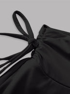 Everyday Elastic-Waist Mini Skirt