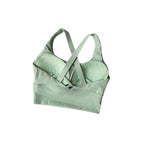 Aurelia Sun Racerback Performance Sports Bra – Yellow – image 5