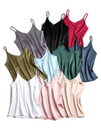 Satin-Look Halter Camisole